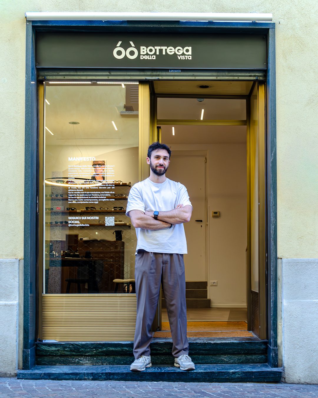 Stefano — co-fondatore di Bottega della Vista